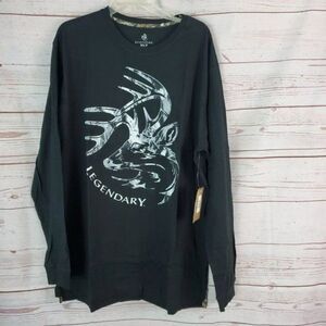 NWT I Am Legendary Signature Series Long Sleeve Deer Tee Big Game XL Tall